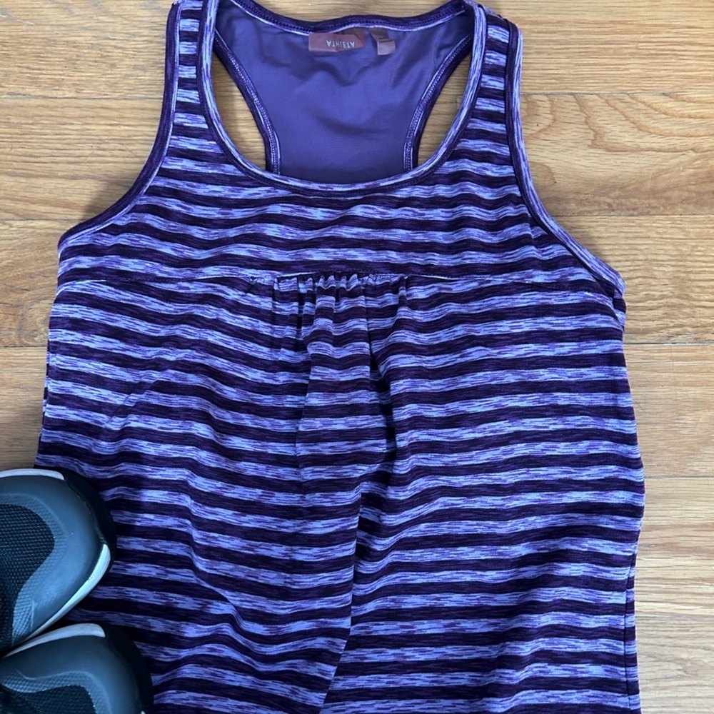 ATHLETA Space Dye Stripe Tinker Tank Top - Picture 2 of 5